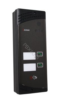Bramofon SLICAN DPH.AB-KS2RF (2-przyciskowy z RF)