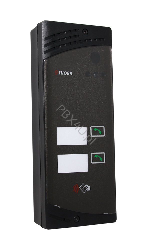 Bramofon SLICAN DPH.AB-KS2RF (2-przyciskowy z RF)